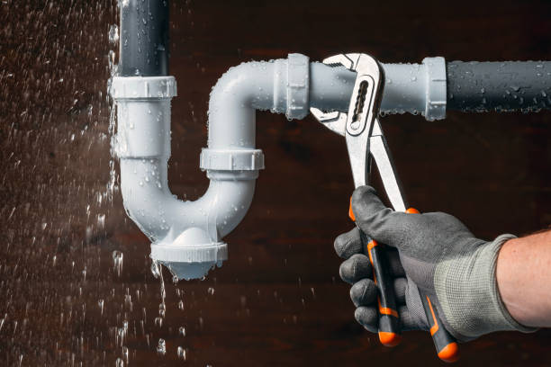 Professional Drain Cleaning technician working in Shallotte, NC
